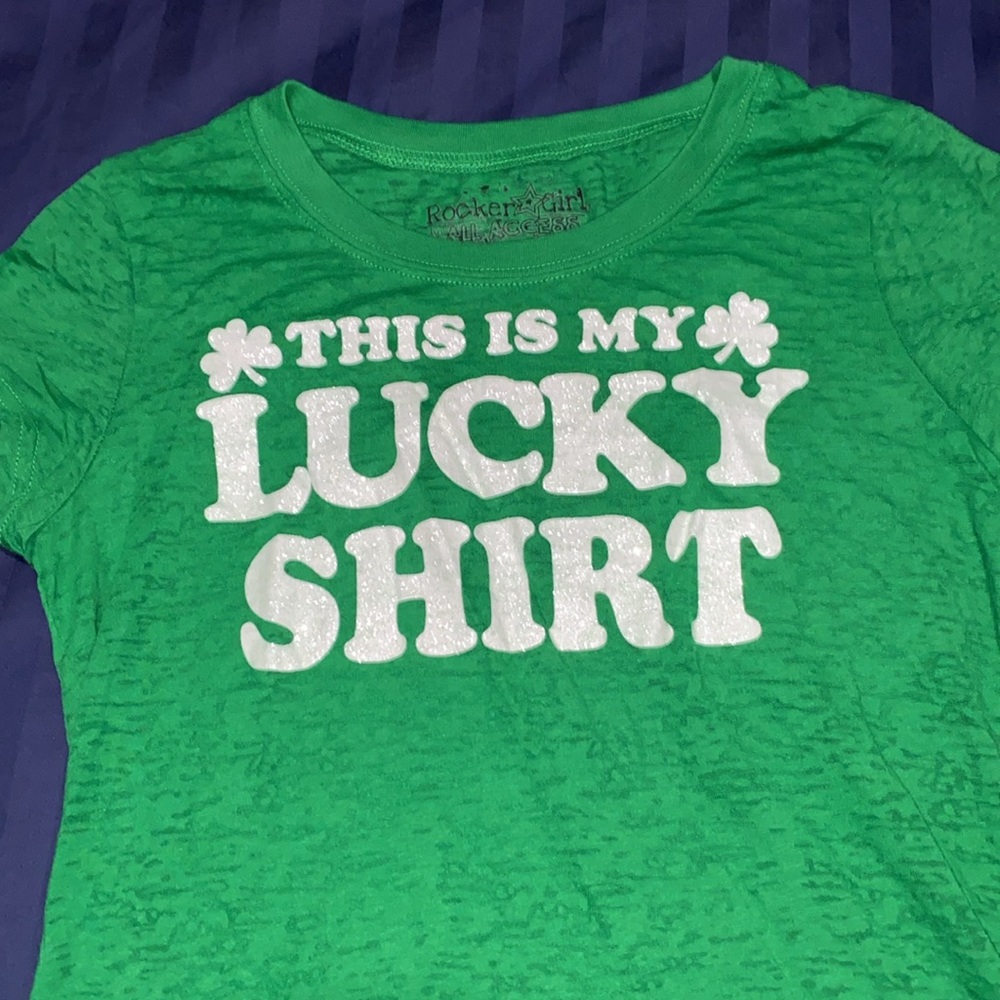 Junior’s St Patrick’s Day t-shirt, Size XL (15-17)